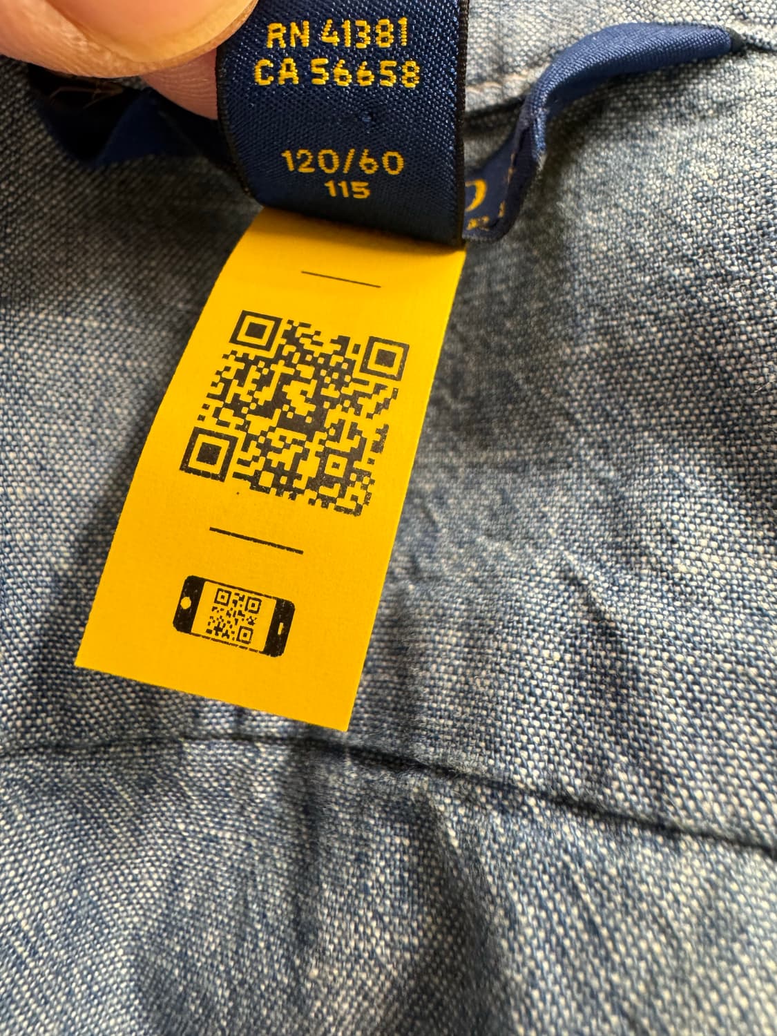 폴로 랄프로렌 키즈 샴브레이 셔츠드레스 상품이미지7