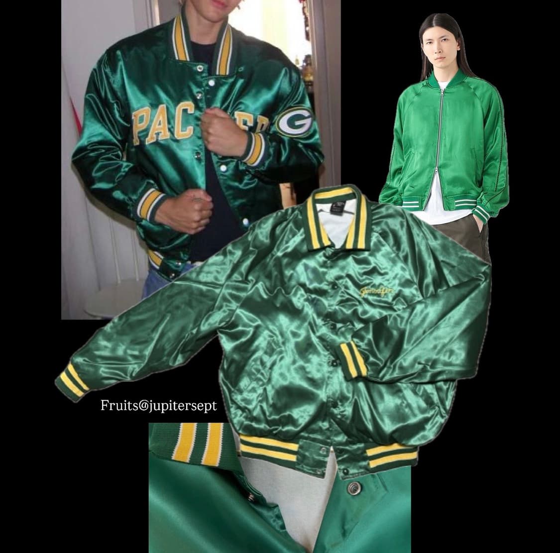 American Vintage Aristo Jac Satin Jacket 상품이미지1