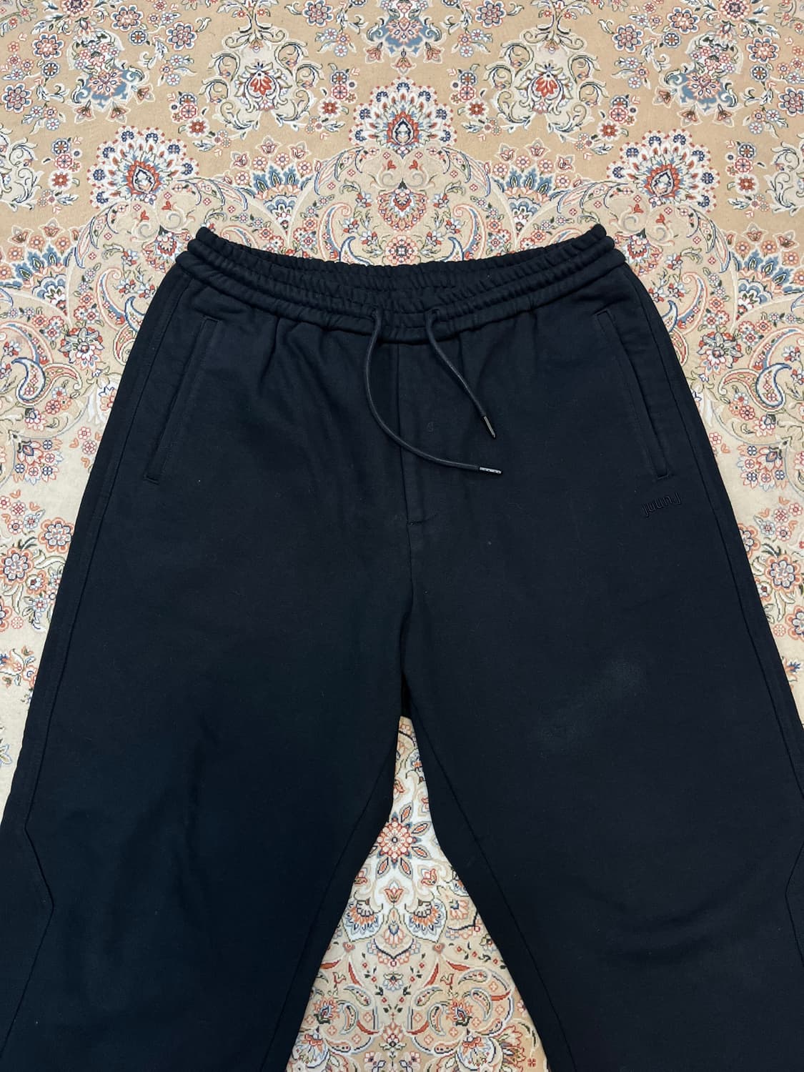 준지 자수로고 헤비 스웻 팬츠 바지 상품이미지3