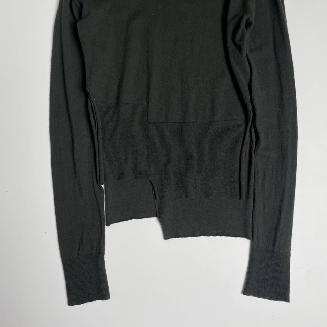 Pour deux 언밸런스 컷 니트 상품이미지3