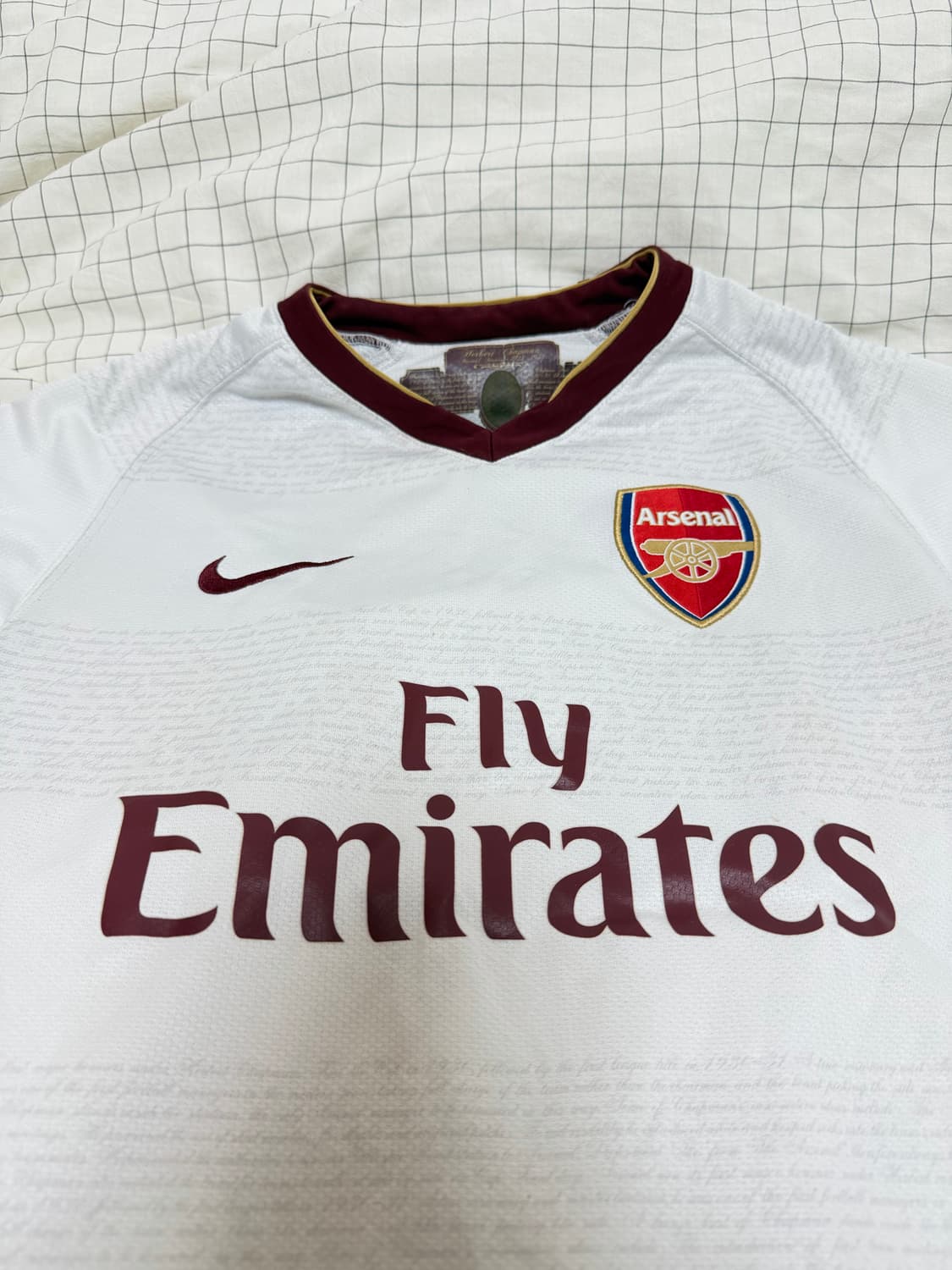 07-08 아스날 어웨이 키즈L 상품이미지1