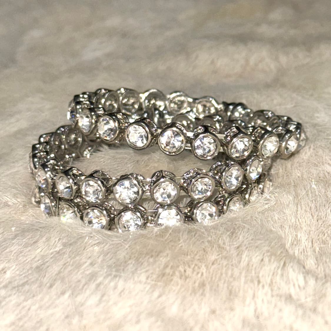 시부야 갸루 페어리 큐빅 자석형 뱅글 팔찌 상품이미지3