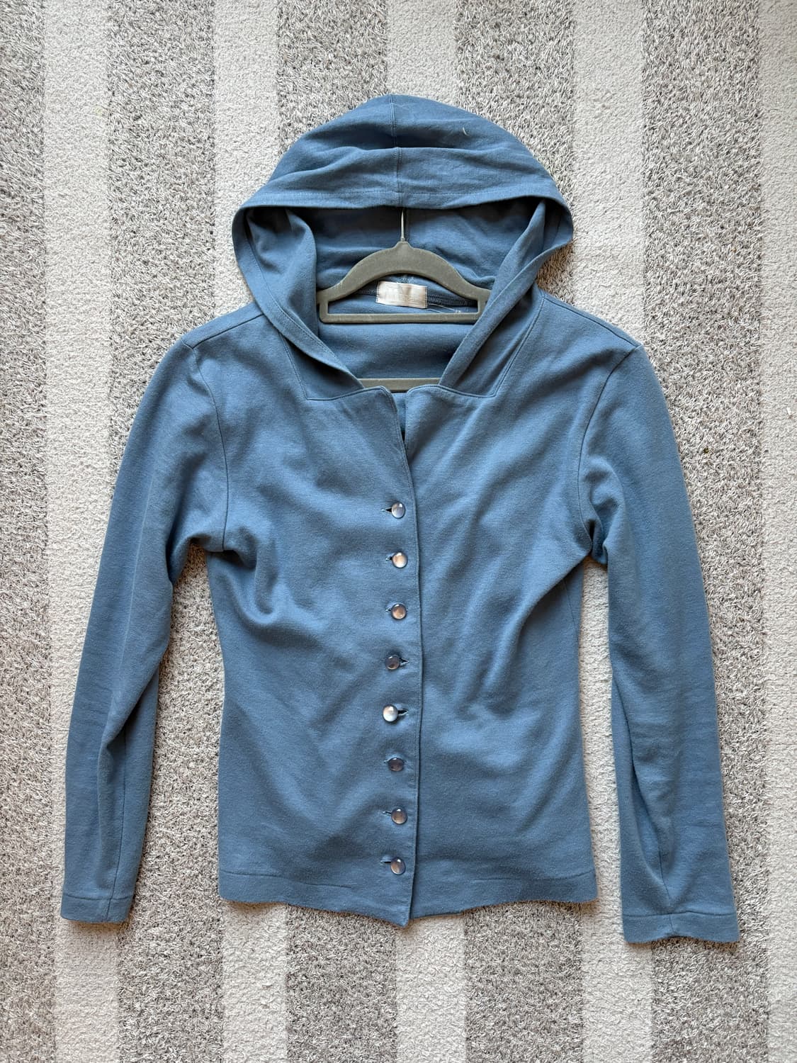 멀티버튼 후드 가디건 상품이미지1