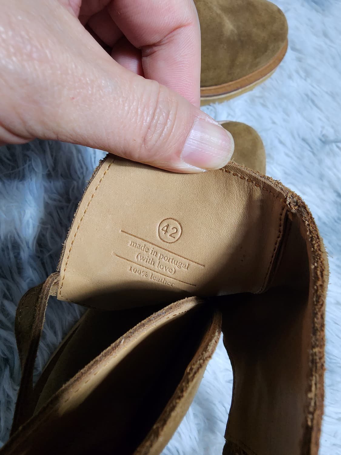 (42/270)AMI 아미 조드퍼 더비 스트랩 스웨이드 부츠 상품이미지7