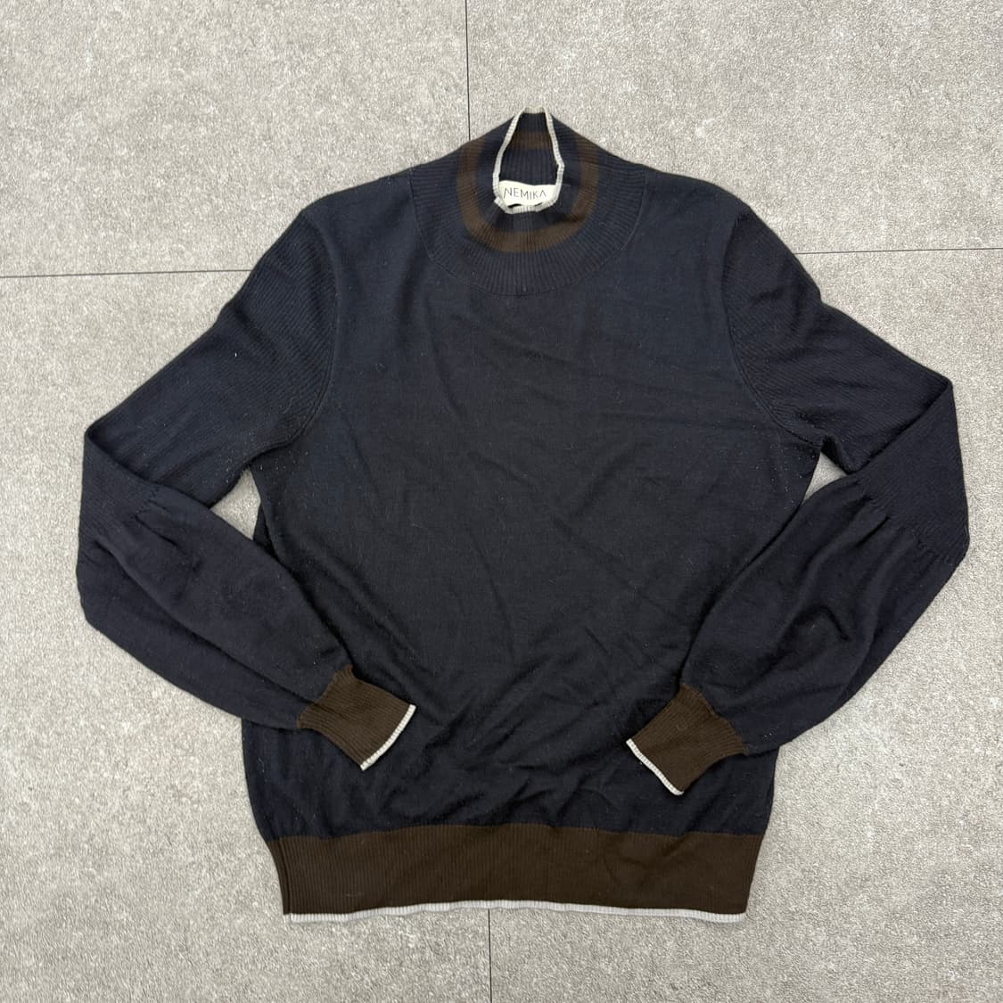 NEMIKA 니트 반목폴라 상품이미지3