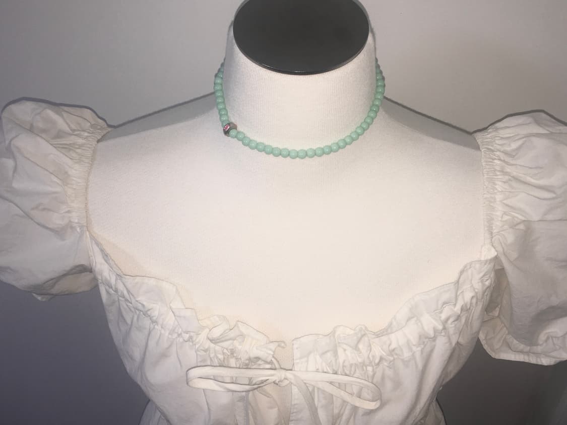 Viburnum shop 민트 하트목걸이 (재고하나) 상품이미지5
