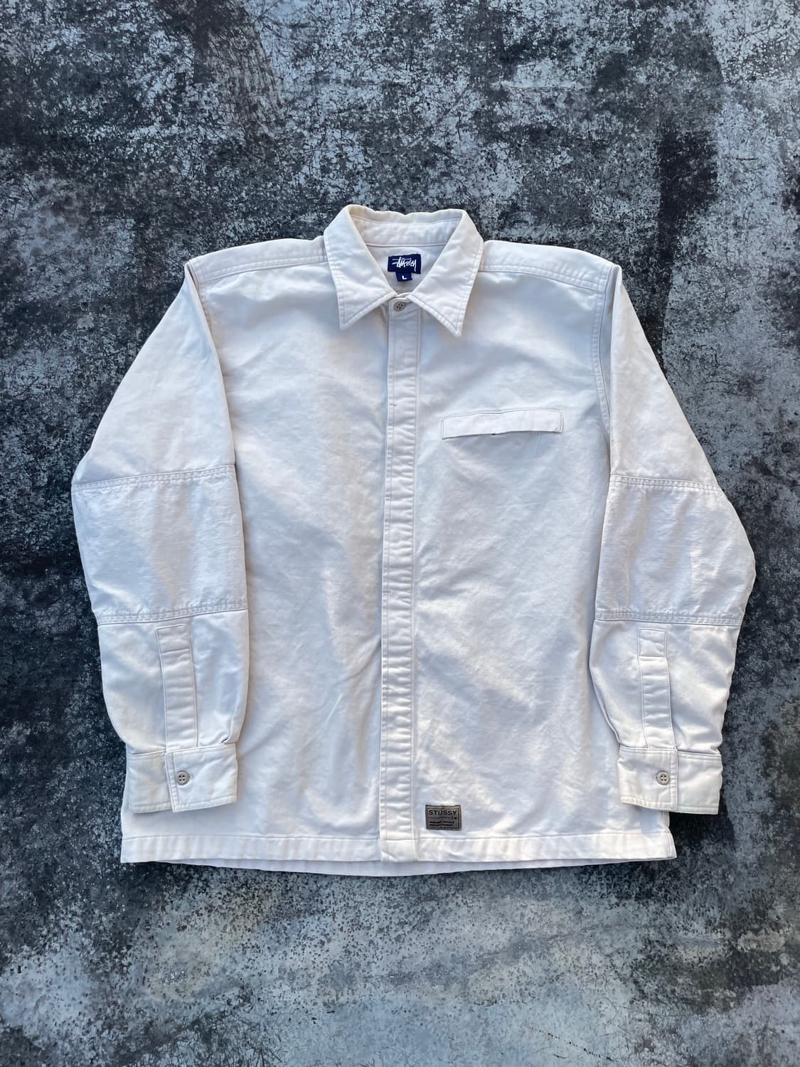 90s 올드 스투시 워크 셔츠 / 자켓 상품이미지1