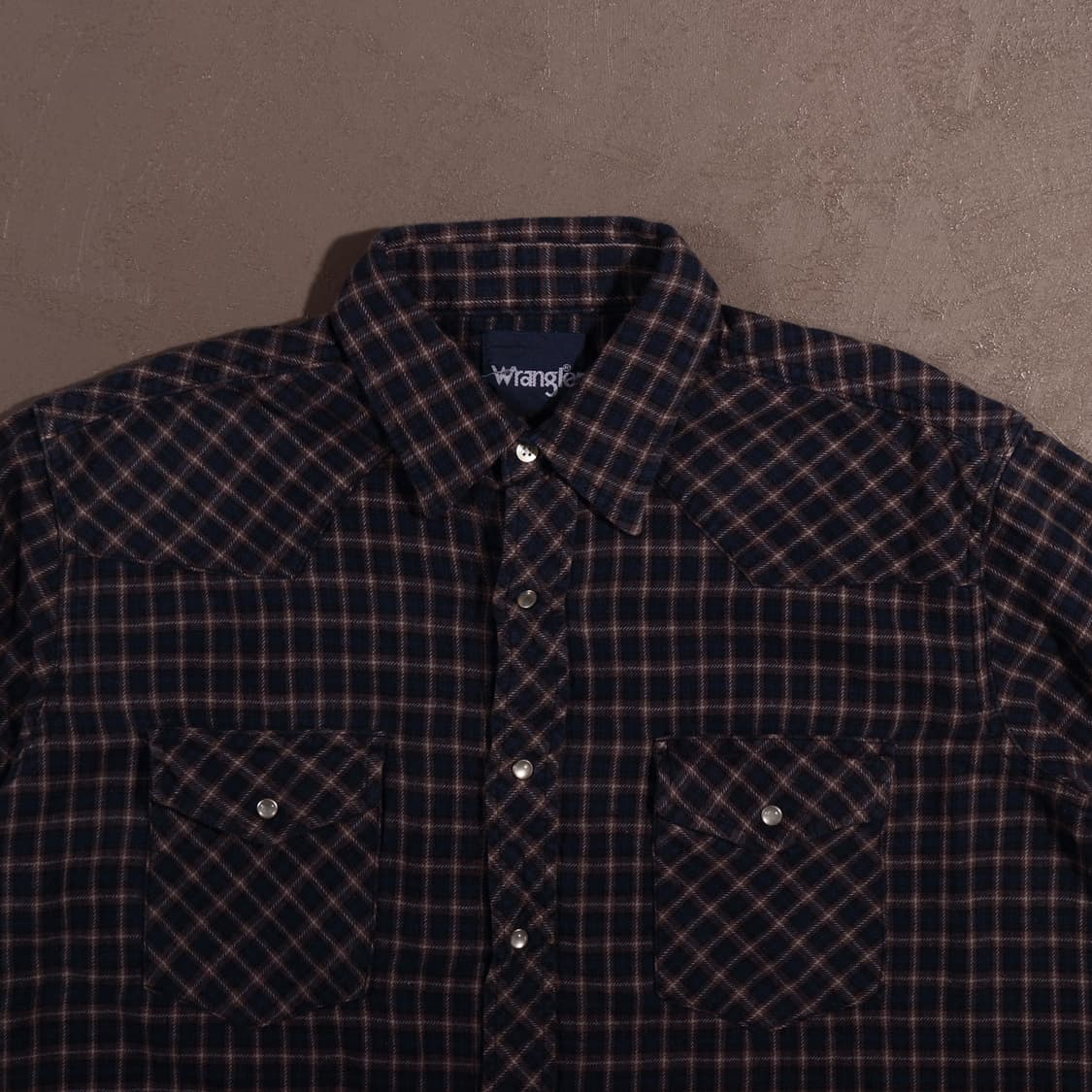 랭글러 플란넬 체크 웨스턴셔츠 상품이미지2