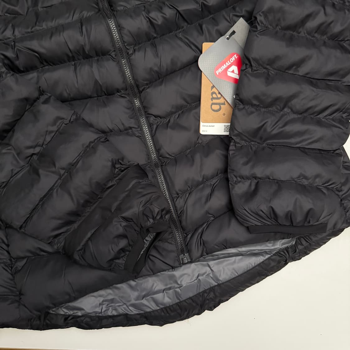 Rab 랩 씨러스 자켓 패딩 블랙 상품이미지3