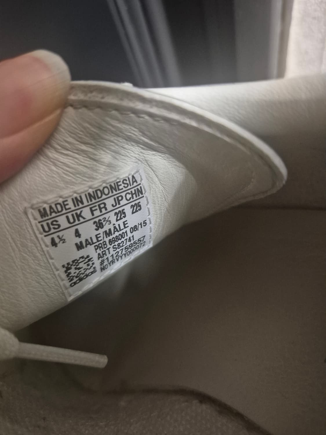 아디다스 슈퍼스타 은색 운동화 225mm 상품이미지3