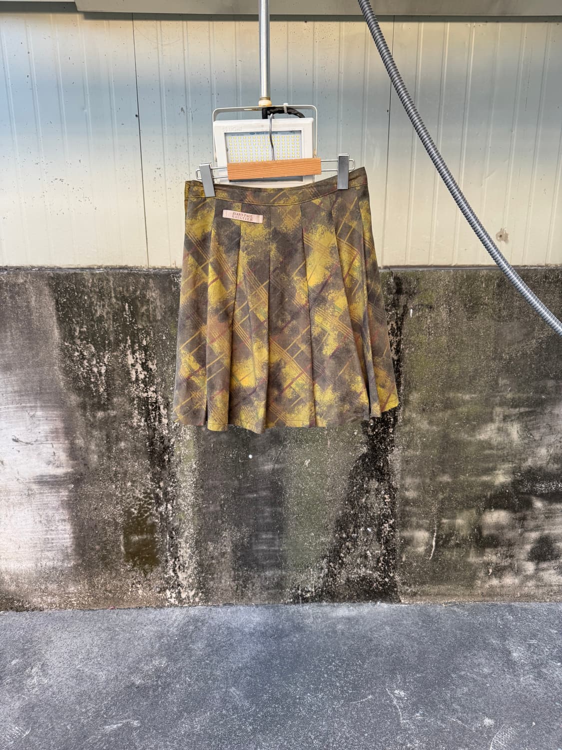 90‘s 장폴고티에 랩 플리츠 스커트 상품이미지2