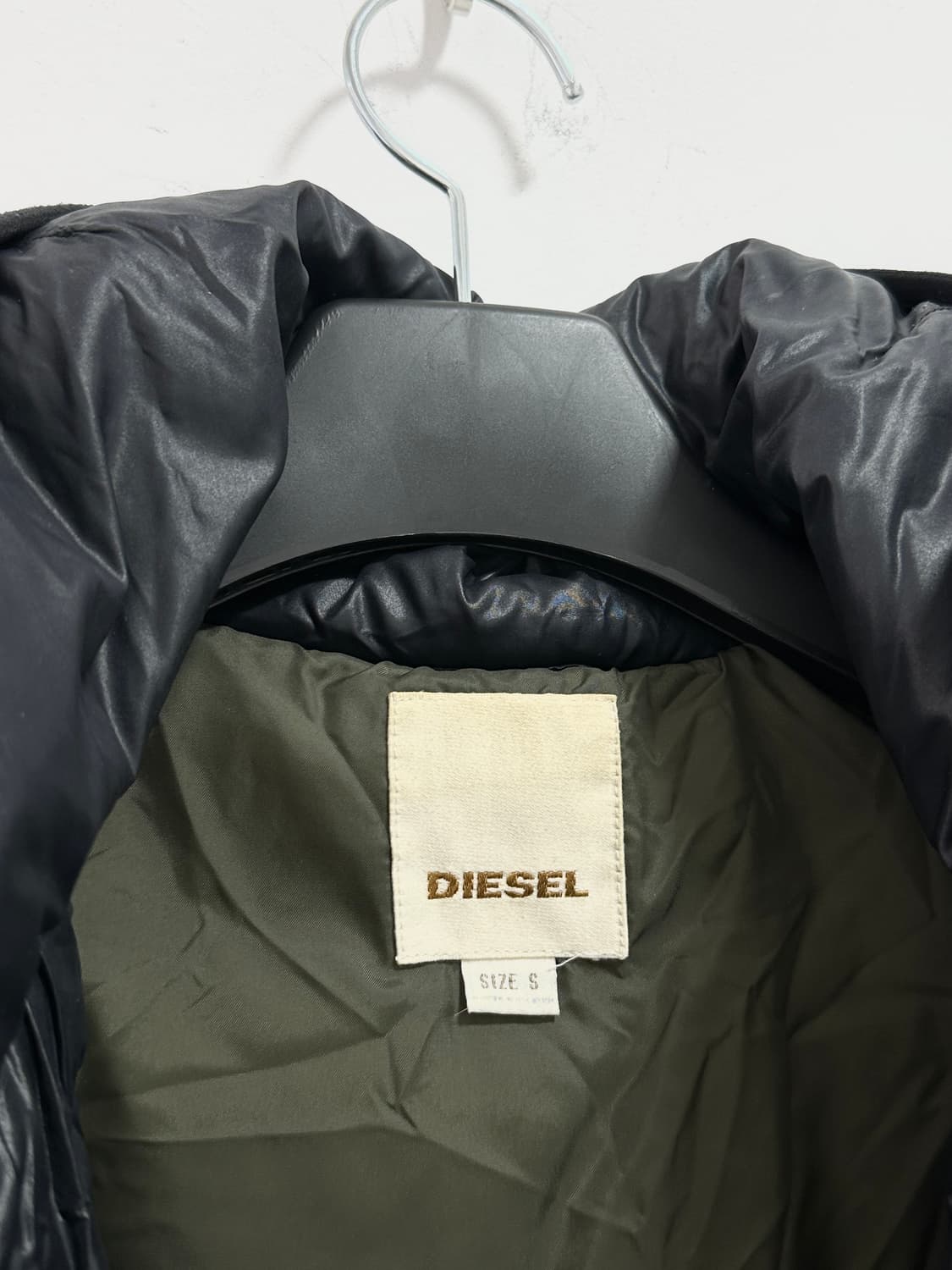 Diesel biker red puffer jacket 상품이미지8