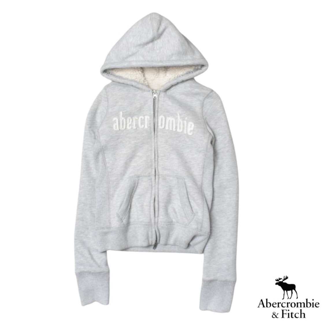 아베크롬비 울프조 후드 집업 자켓 M N1145 상품이미지1