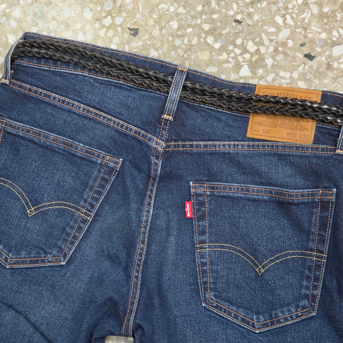 영국산 ANGLO 꽈배기 레더 벨트 상품이미지4