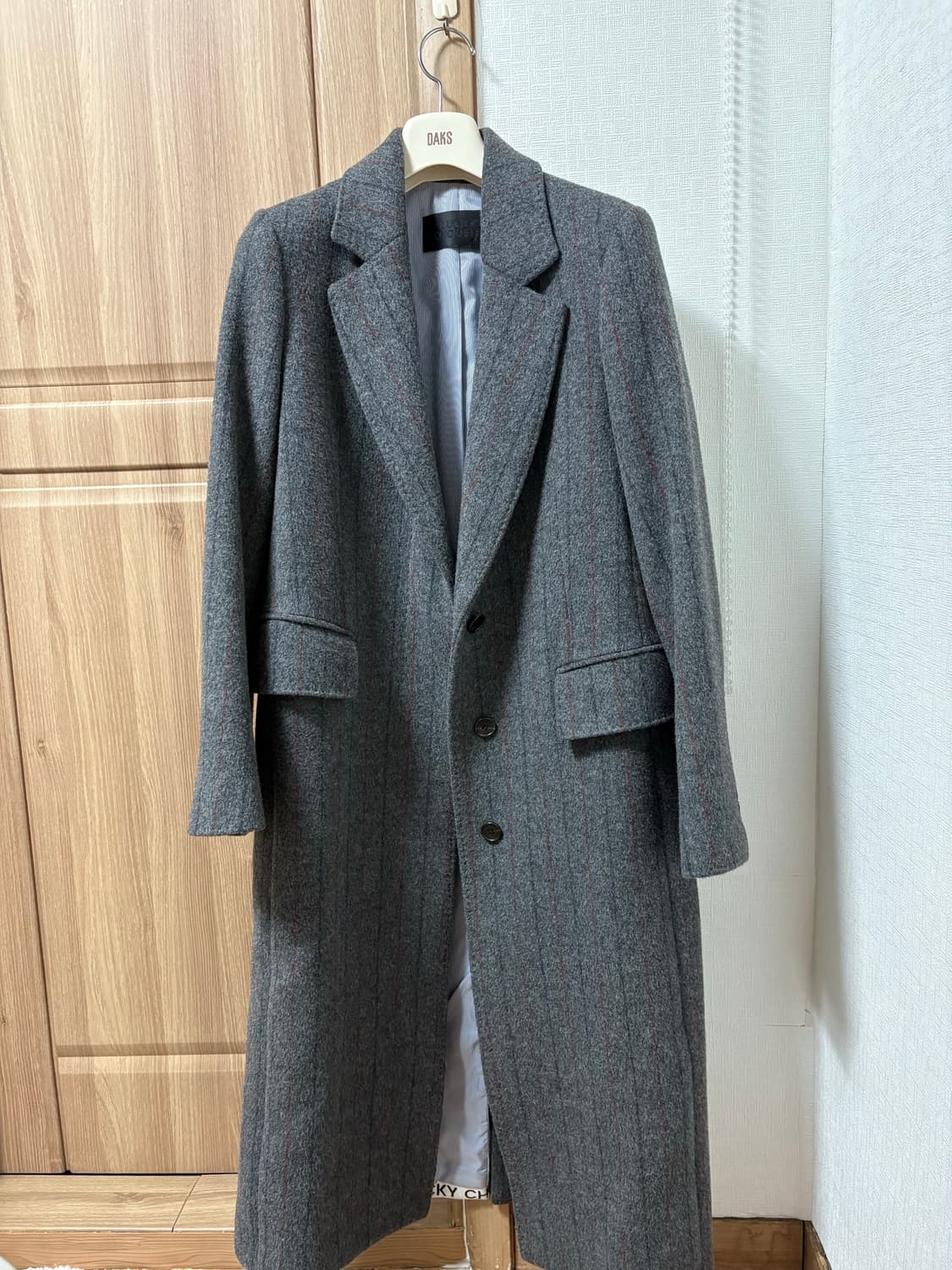 럭키슈에뜨  스트라이프 코트 상품이미지2