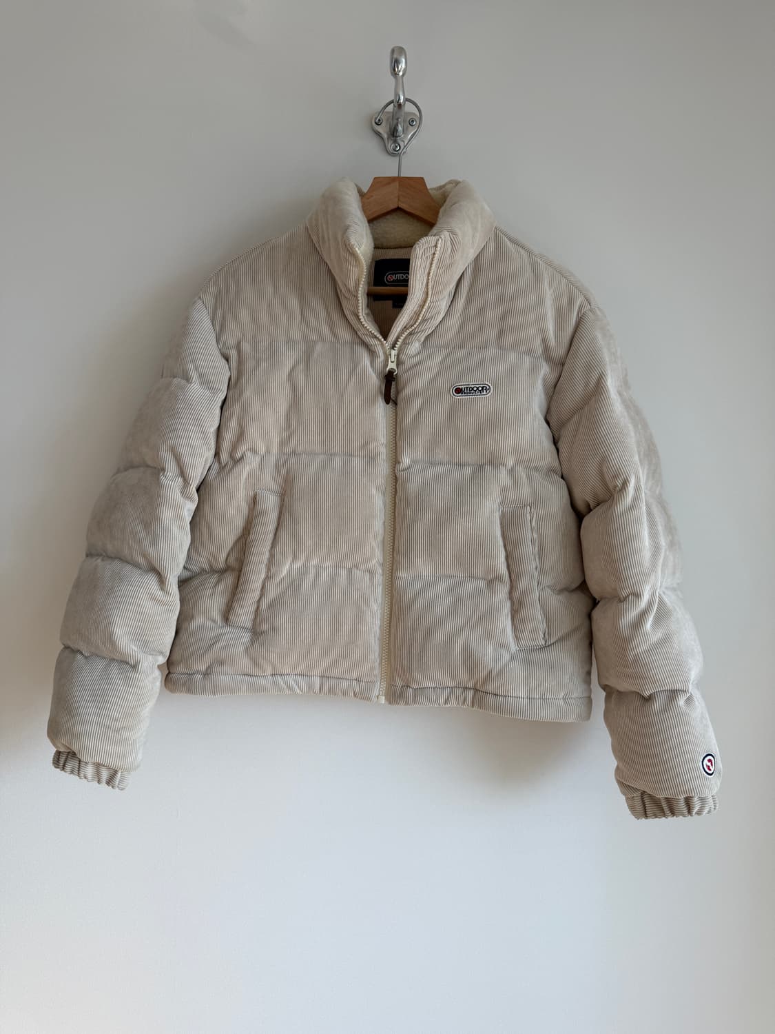 아웃도어(OUTDOOR) 코듀로이 패딩 상품이미지1