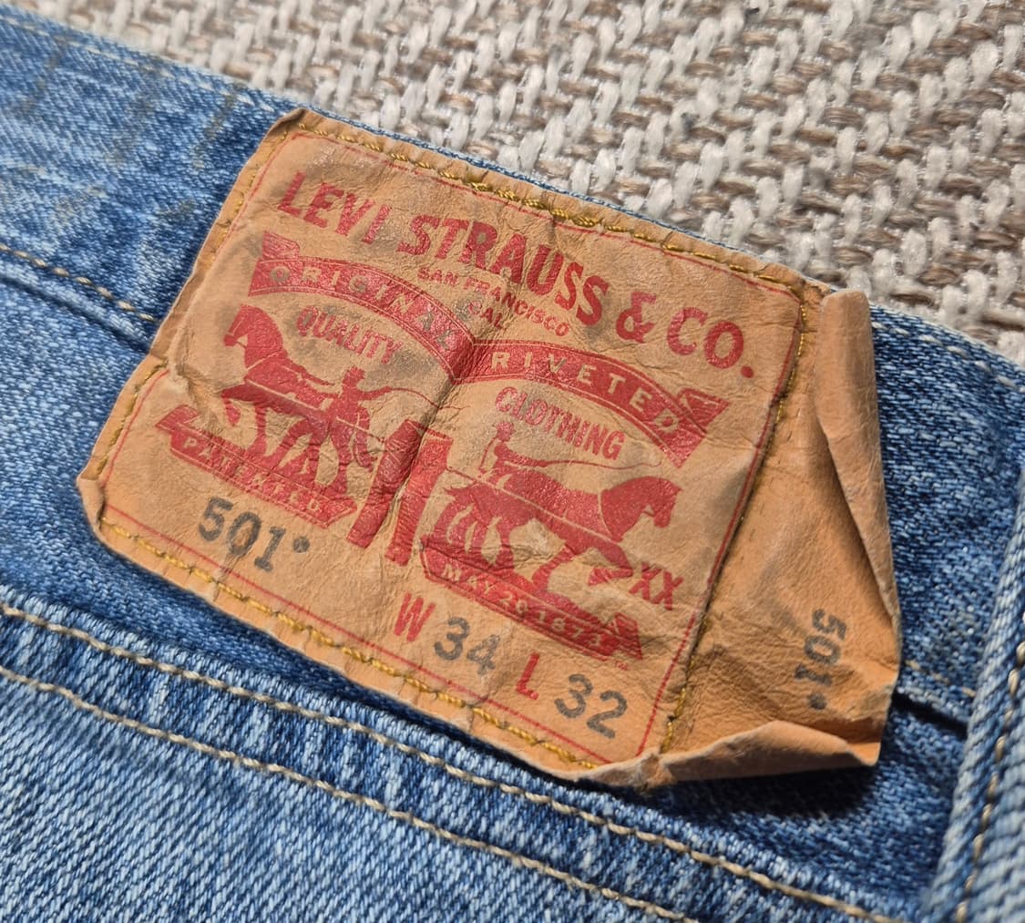 리바이스 501 w34(A24) 상품이미지4