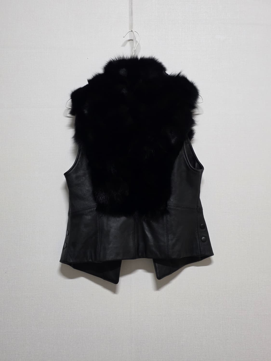 SiI 여우털 가죽 조끼 상품이미지2