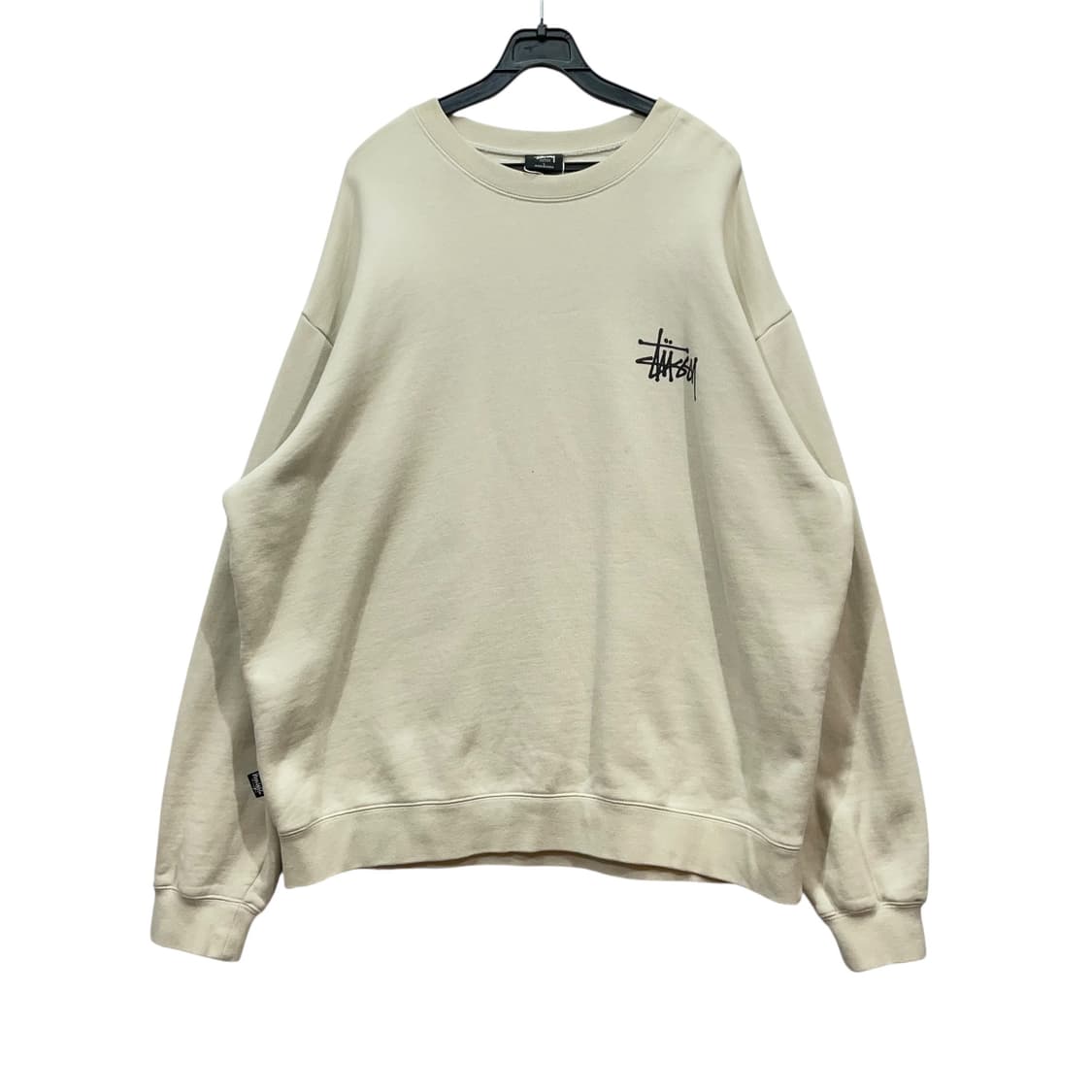 Stussy Cream Tone Signature Sweatshirt 상품이미지1