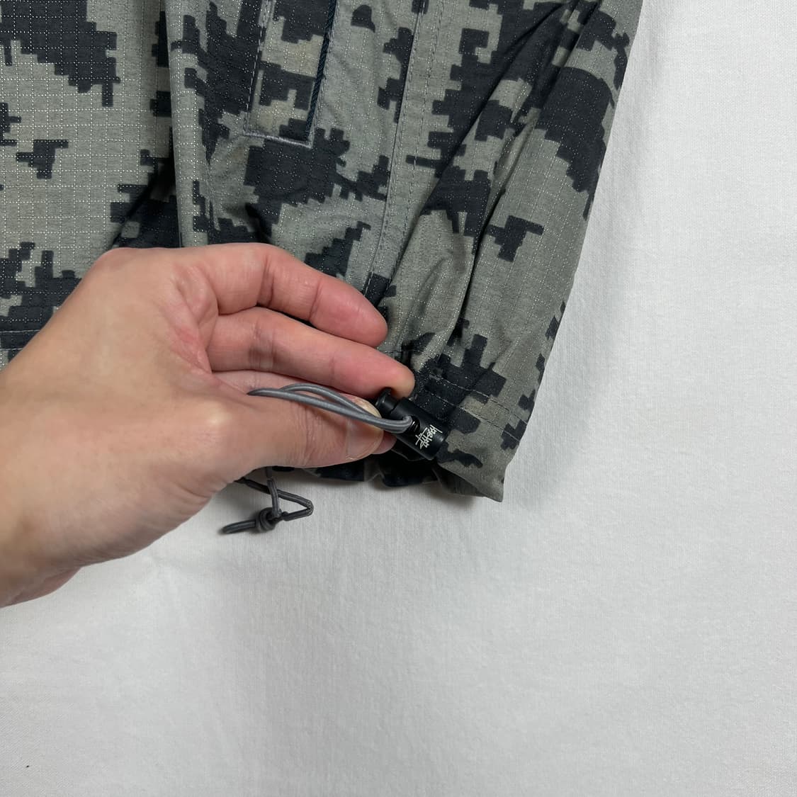 90‘s 스투시 stussy 디지털카모 surplus 바람막이 상품이미지6