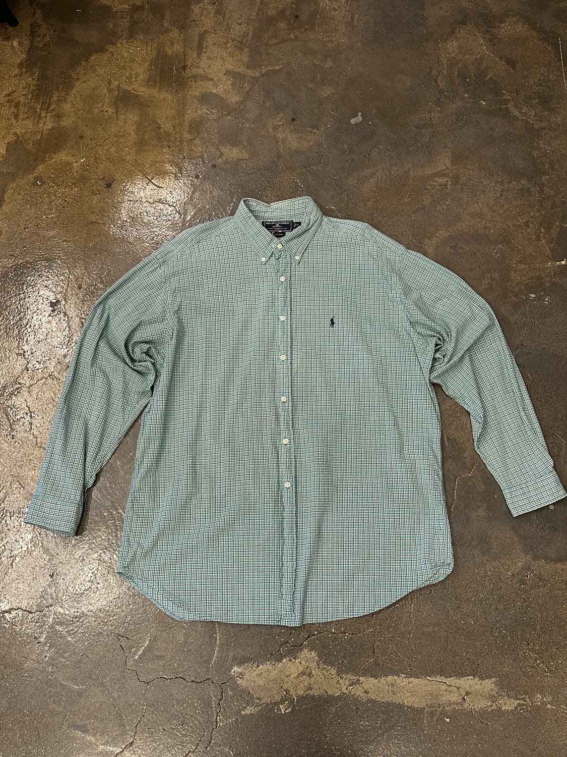 폴로 랄프로렌 체크 셔츠  XL 상품이미지1