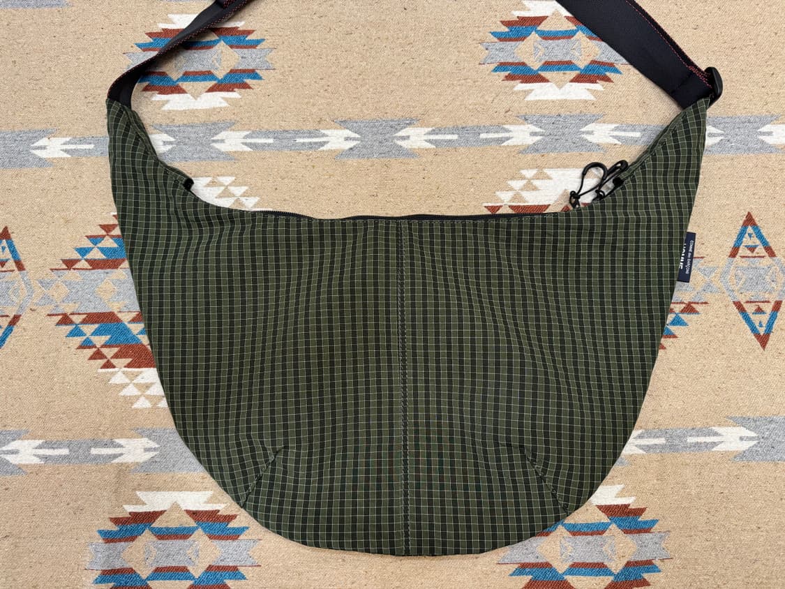 [OS] 꼼데가르송 옴므 그리드 체크 메신저백  상품이미지5