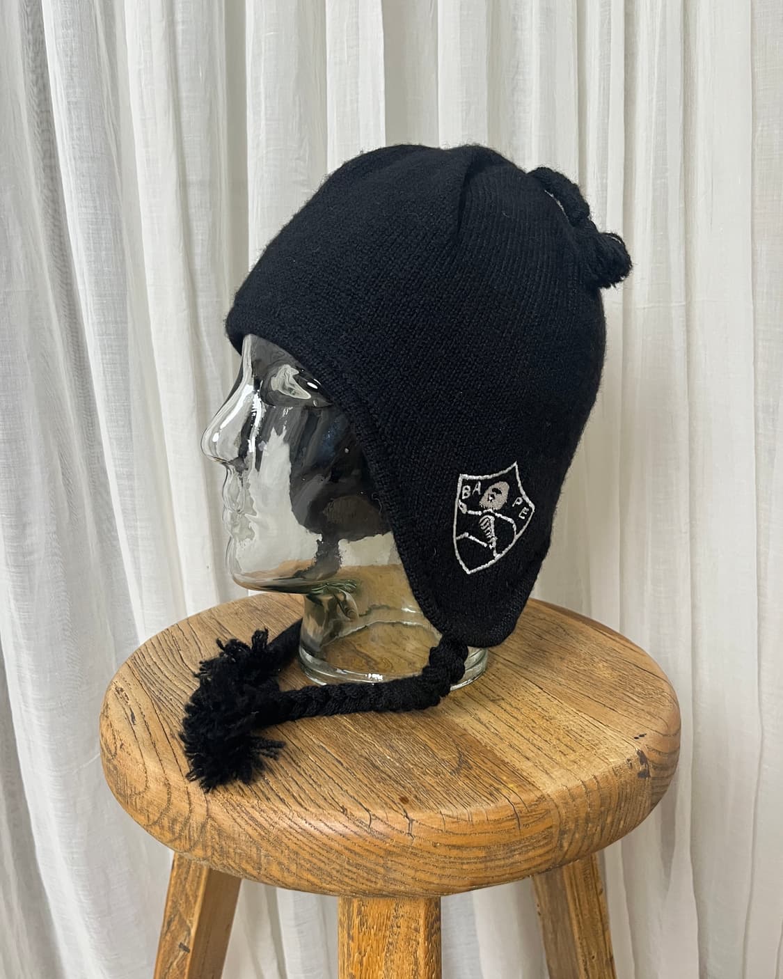 베이프 이어머프 비니 a bathing ape 이어플랩  상품이미지9