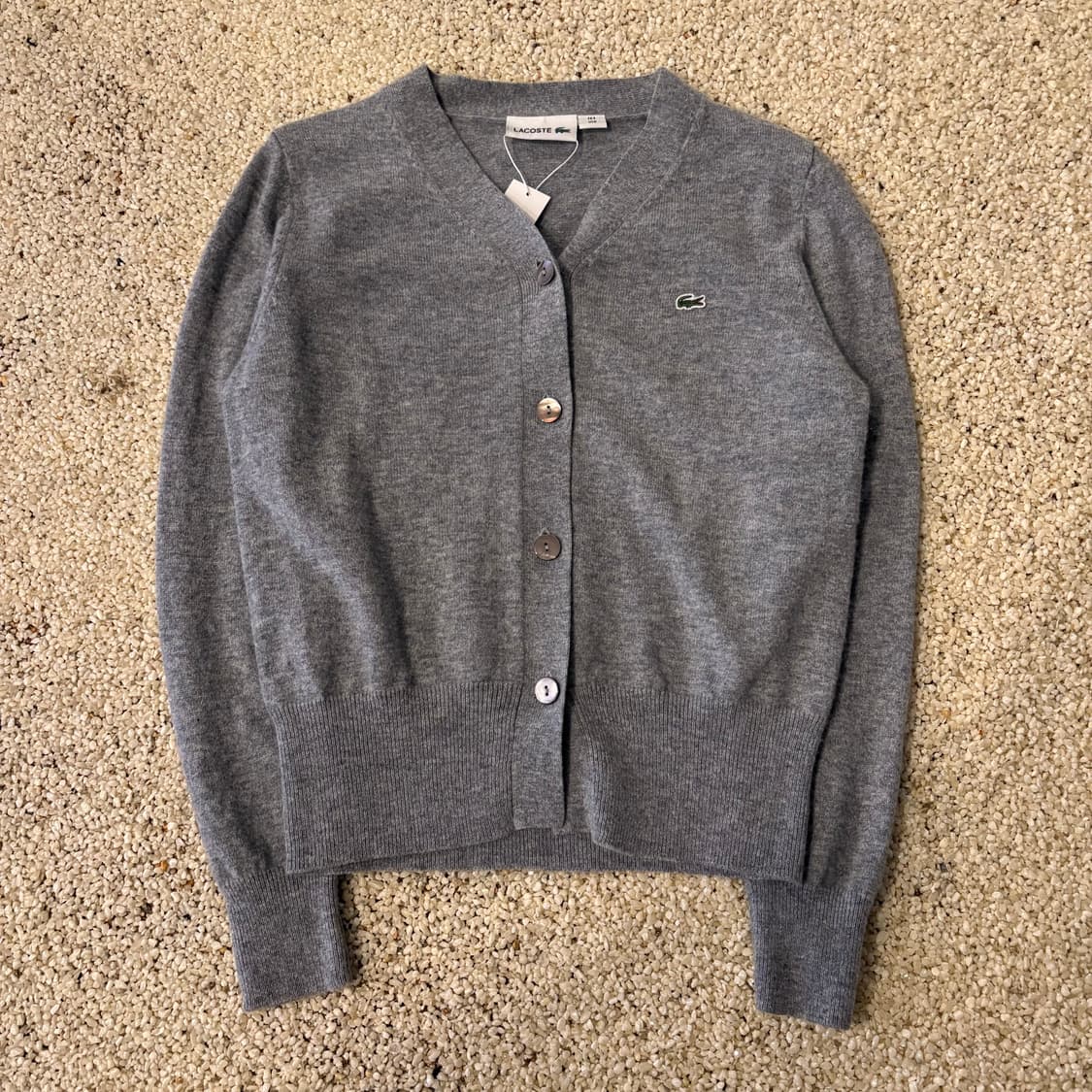 라코스테 긴팔 가디건⭐️257 상품이미지1