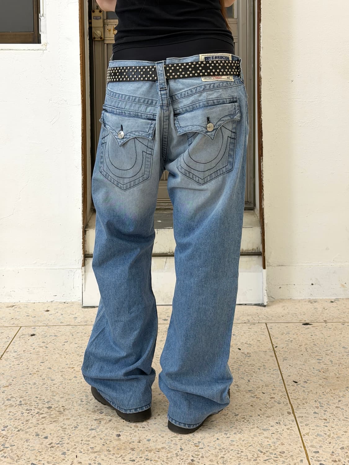 트루릴리전 스트레이트 핏 상품이미지1