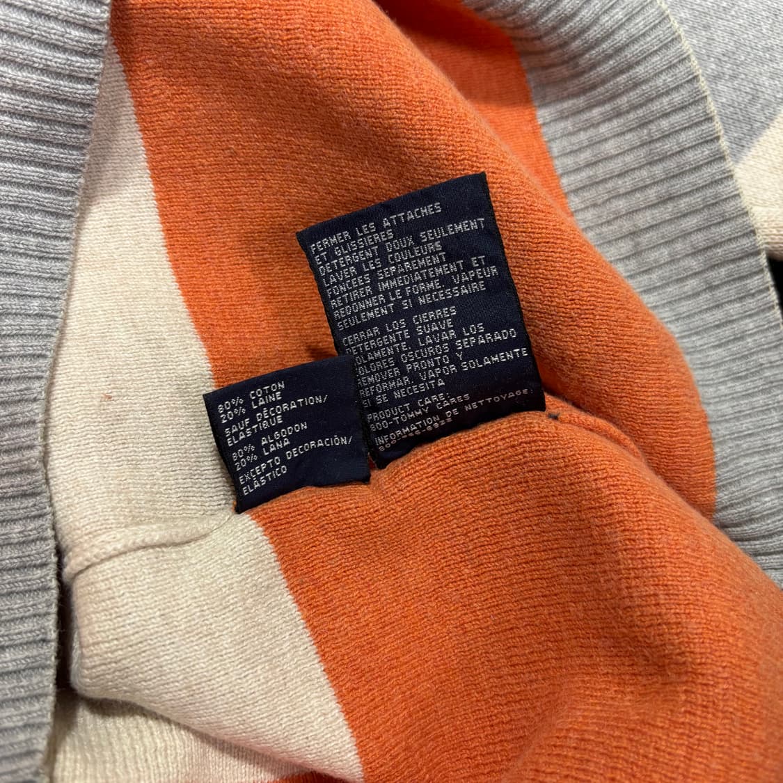 M 타미힐피거 하프집업 반집업 니트 상품이미지6