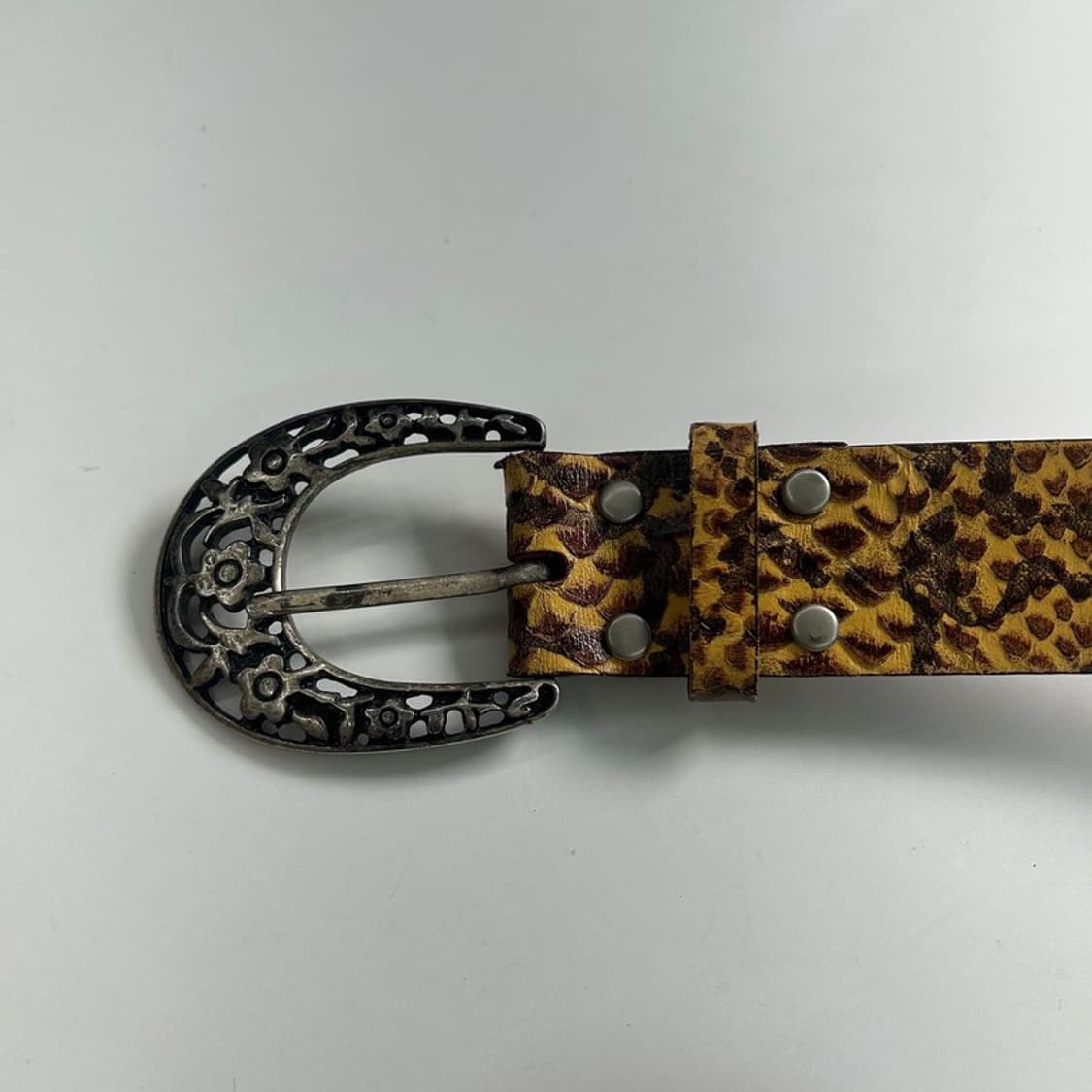 Western style leopard belt 상품이미지2