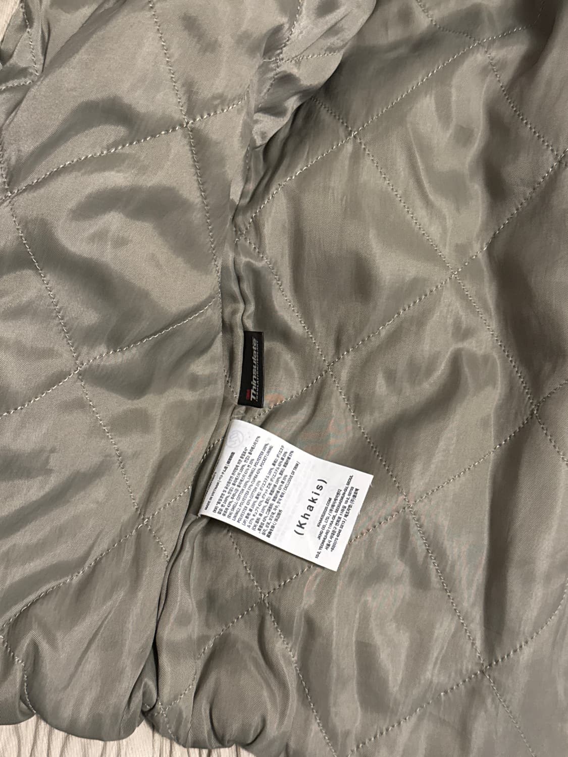 (M) 카키스 워시드 클럽 자켓 상품이미지3