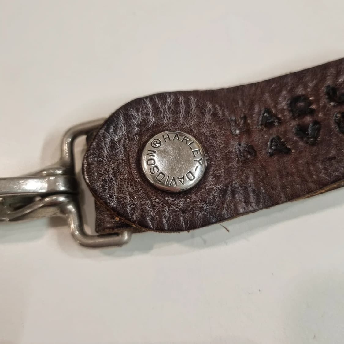 90s 할리데이비슨 레더 키홀더 상품이미지4