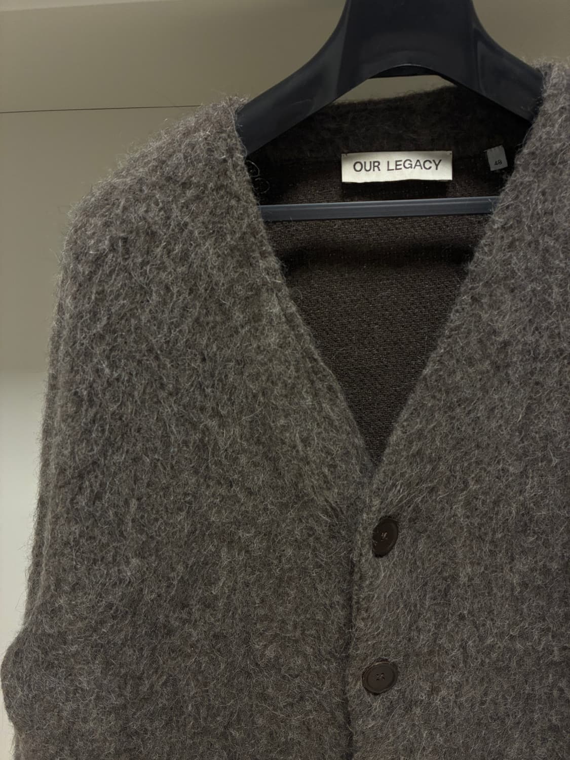 아워레가시 모헤어 가디건 사이즈 48 상품이미지2
