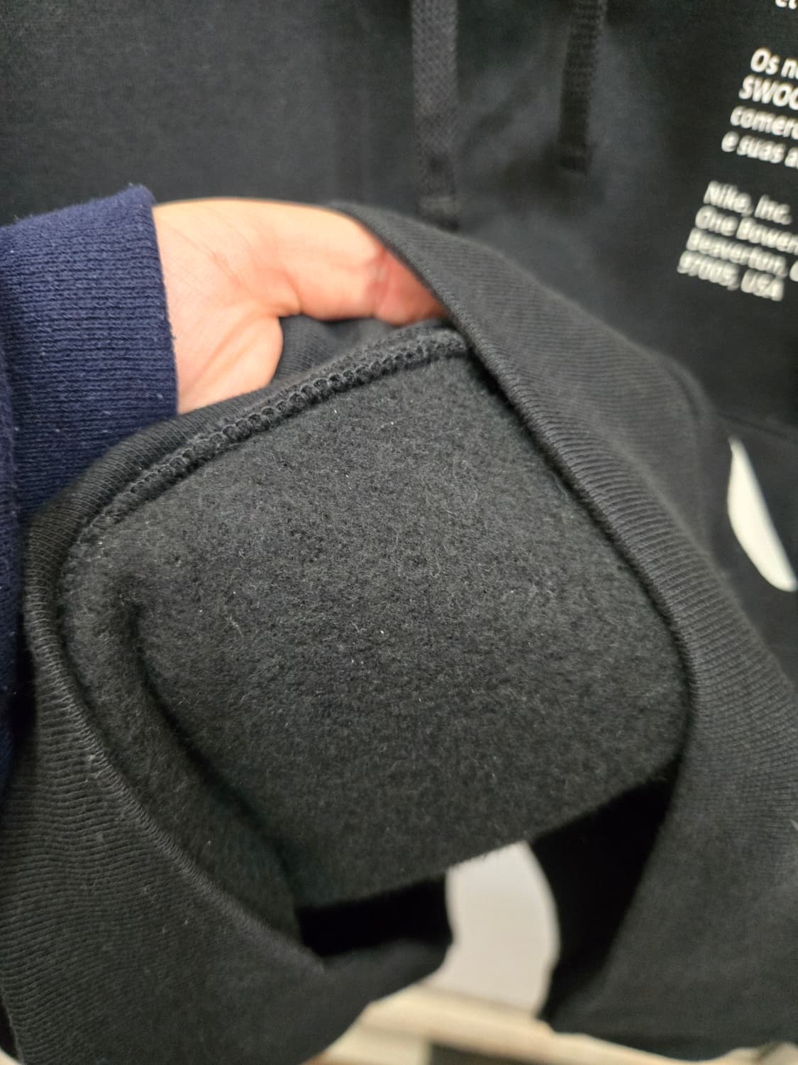 L,100)) NIKE 나이키 기모 후드티셔츠! 디자인 짱 이뻐요!! 상품이미지3