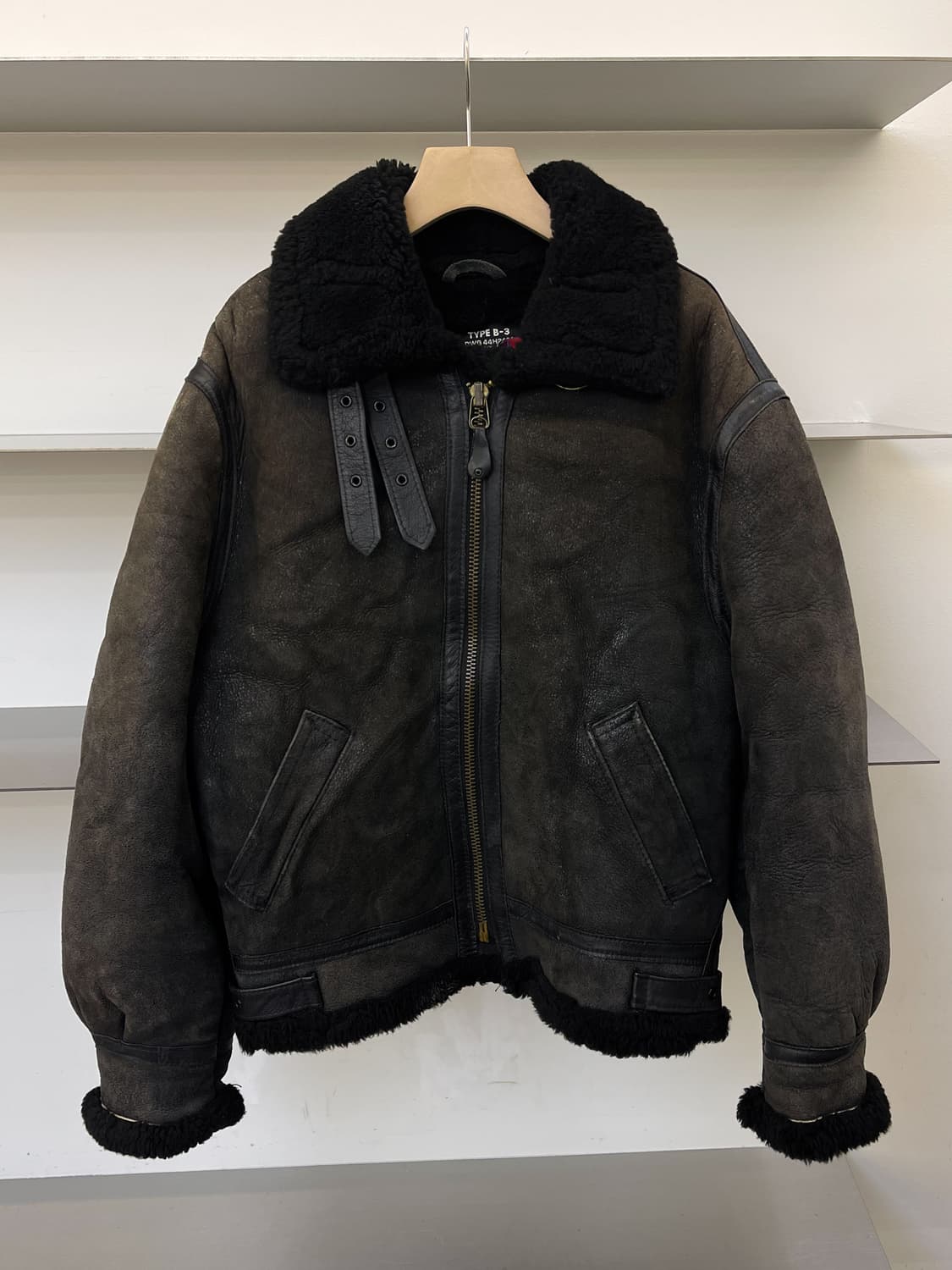 쇼트 Bros USAF 타입-3 무스탕 상품이미지2