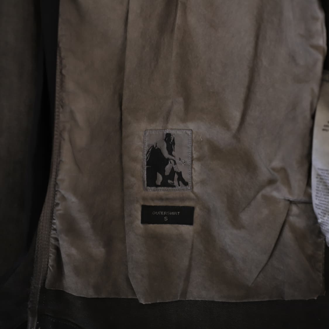 S / Rick Owens 릭오웬스 더스트 워싱 데님 트러커 상품이미지6