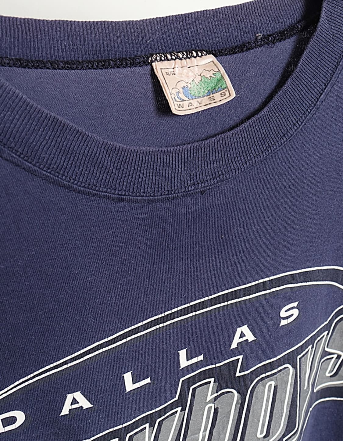 Vintage WAVES Print T-Shirts 상품이미지2