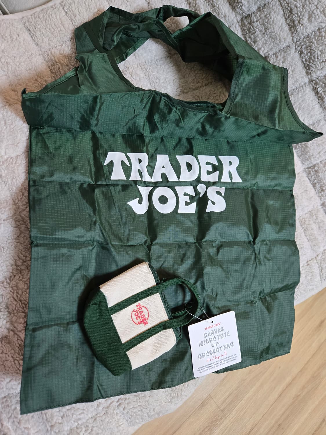 트레이더조 마이크로 토트백 상품이미지1