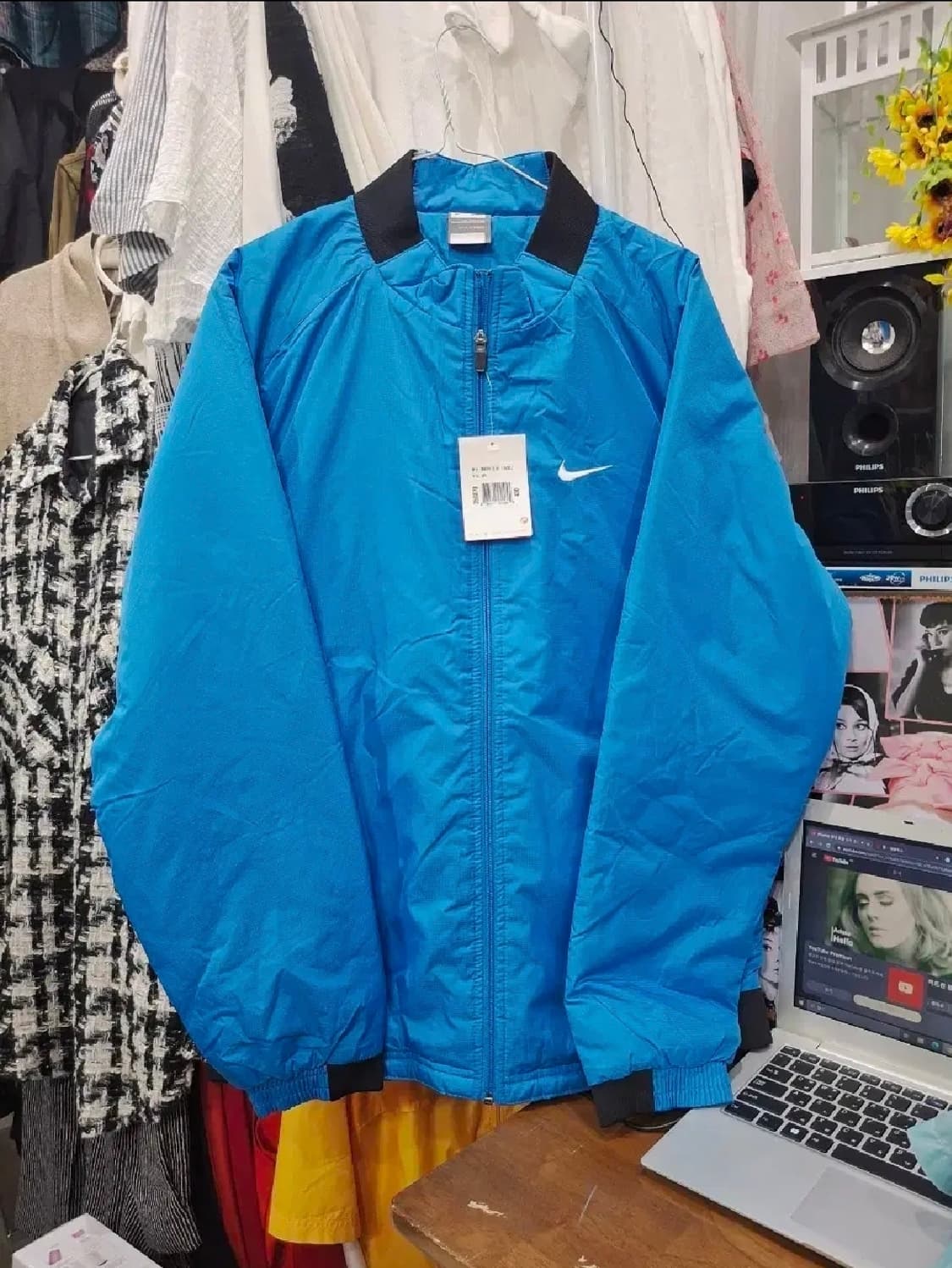 나이키 블루종 패딩 00s 빈티지 자켓 새상품 XXL 상품이미지1