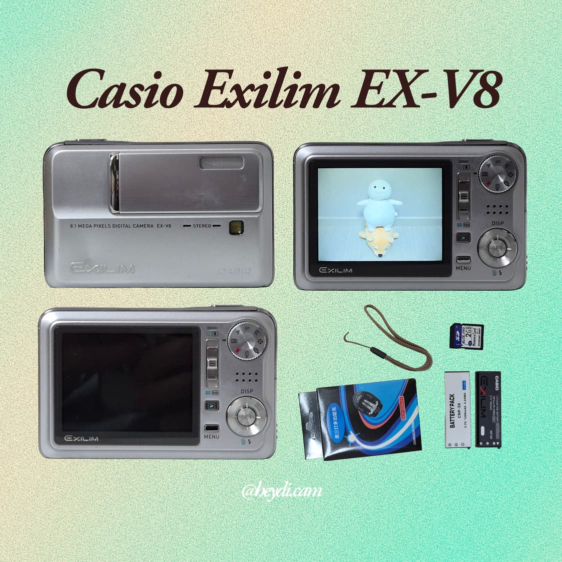 (작례O) Casio exilim EX-V8 상품이미지3