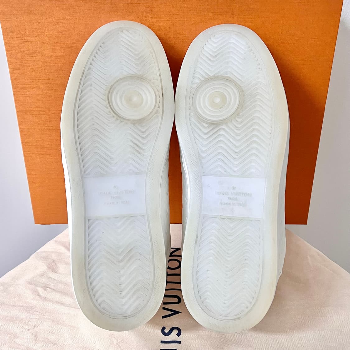 [S급/280] 루이비통 리볼리 화이트 스니커즈 신발 상품이미지6