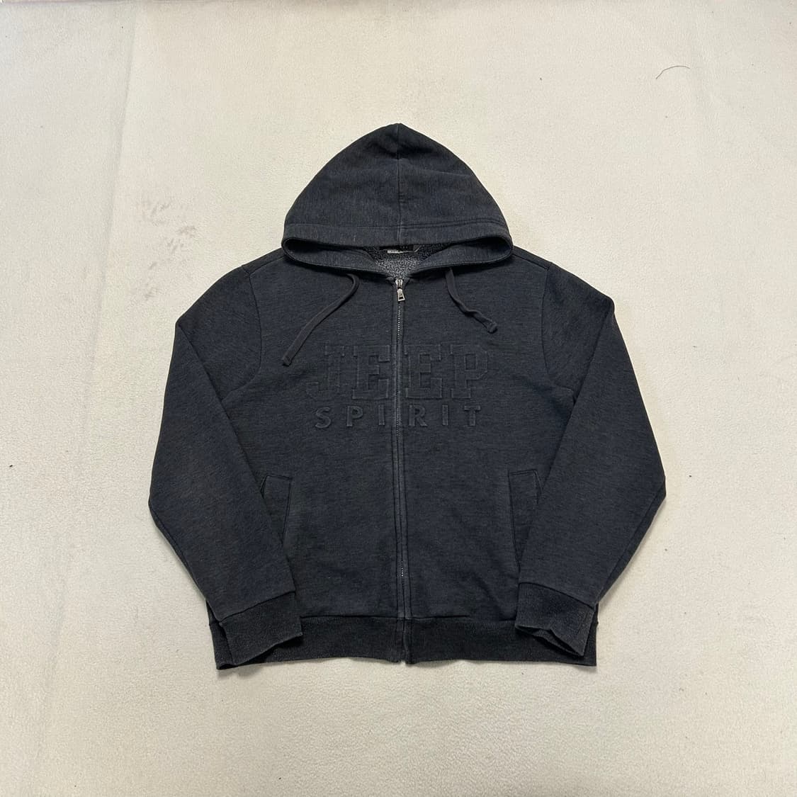 JEEP Charcoal Hoodie Zip-up 상품이미지4