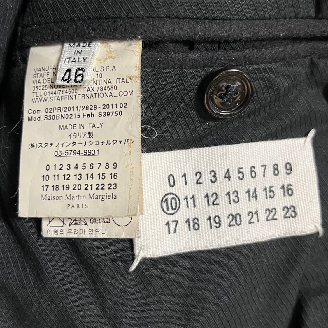 마르지엘라 11aw 블레이저 자켓 상품이미지6