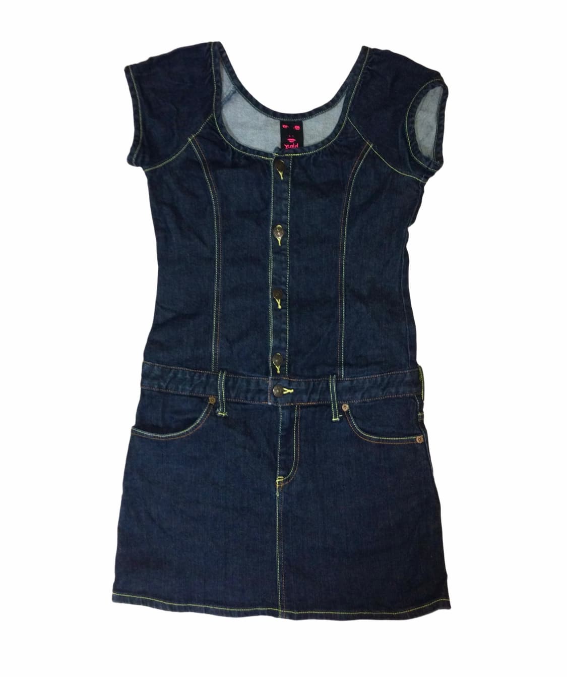 X-girl 데님 미니원피스 상품이미지2