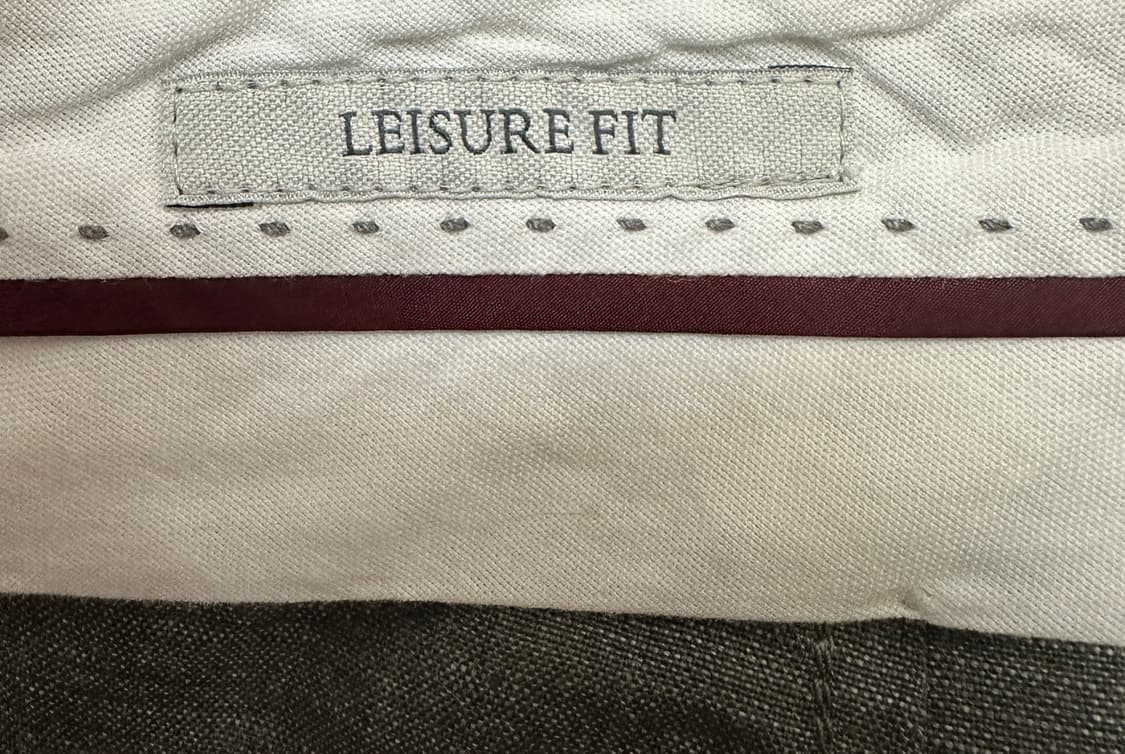 브루넬로 쿠치넬리 린넨 블렌드 버진울 팬츠 레저핏 슬랙스 상품이미지7