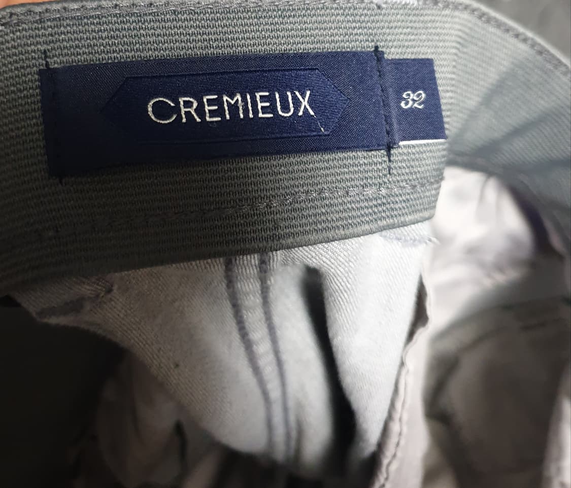 다니엘크레뮤 스판 밴딩 데님팬츠 그레이 (32) 상품이미지4