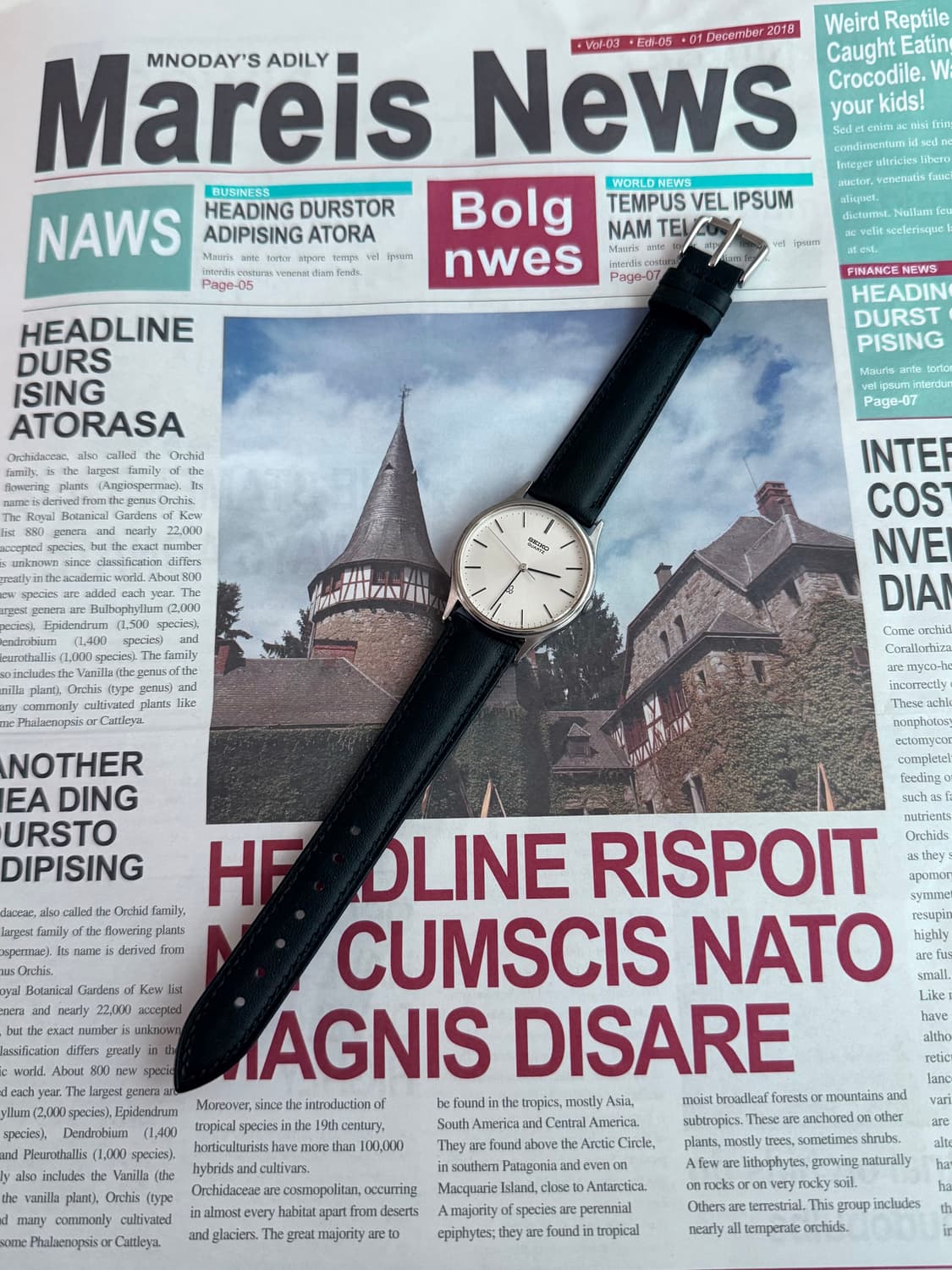 세이코 Seiko 쿼츠 래더 상품이미지2