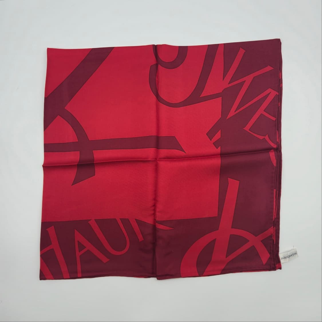 YSL 입생로랑 실크 스카프(88cm) [JBF9685-0009-08] 상품이미지3