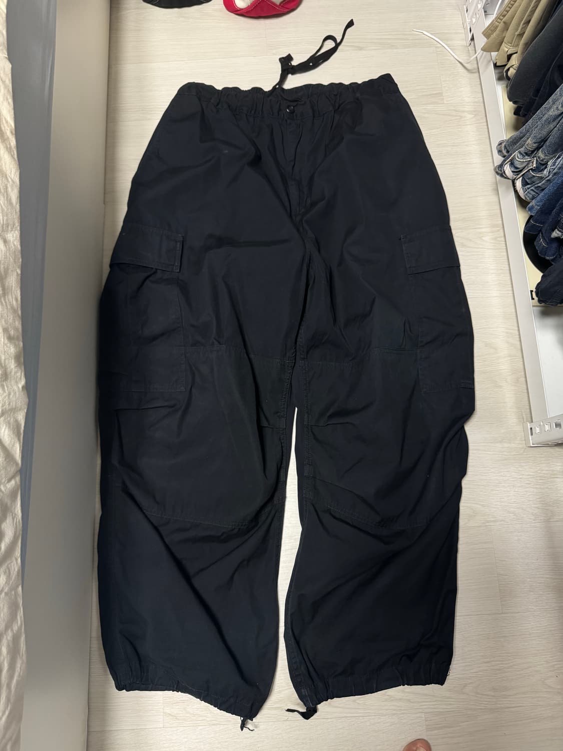 칼하트wip 제트 카고팬츠 블랙 L 상품이미지1